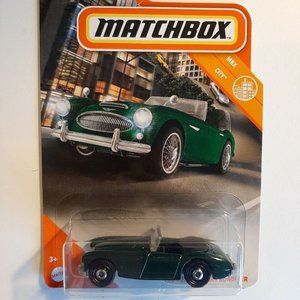 Metal Matchbox MBX City 1963 Austin Healey Roadster #H100